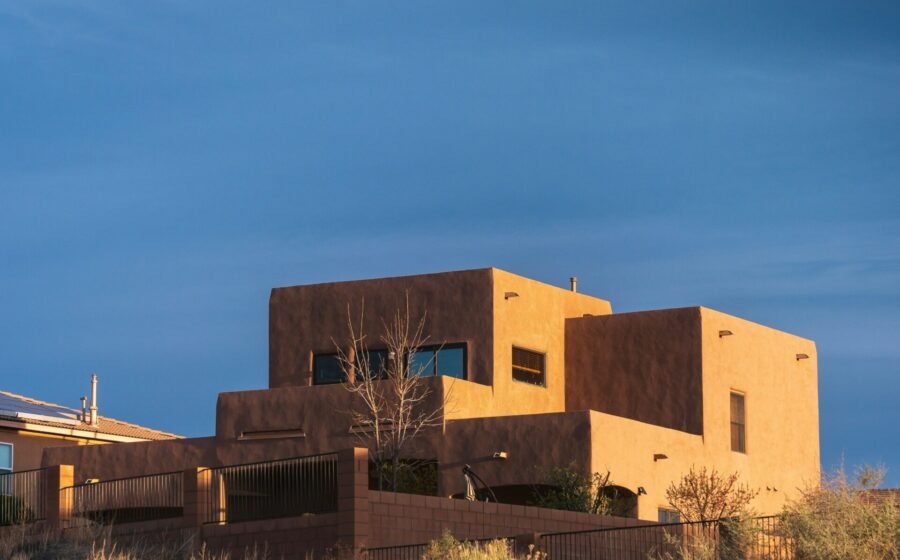 Illustrative Southwestern desert architecture photograph, not a depiction of the proposed Sedu Peru development